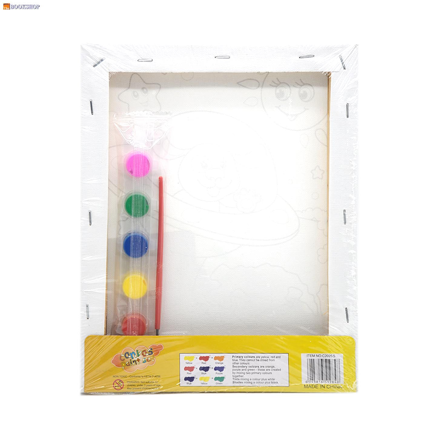 ROOT ART CANVAS & PAINT SET-20X25CM