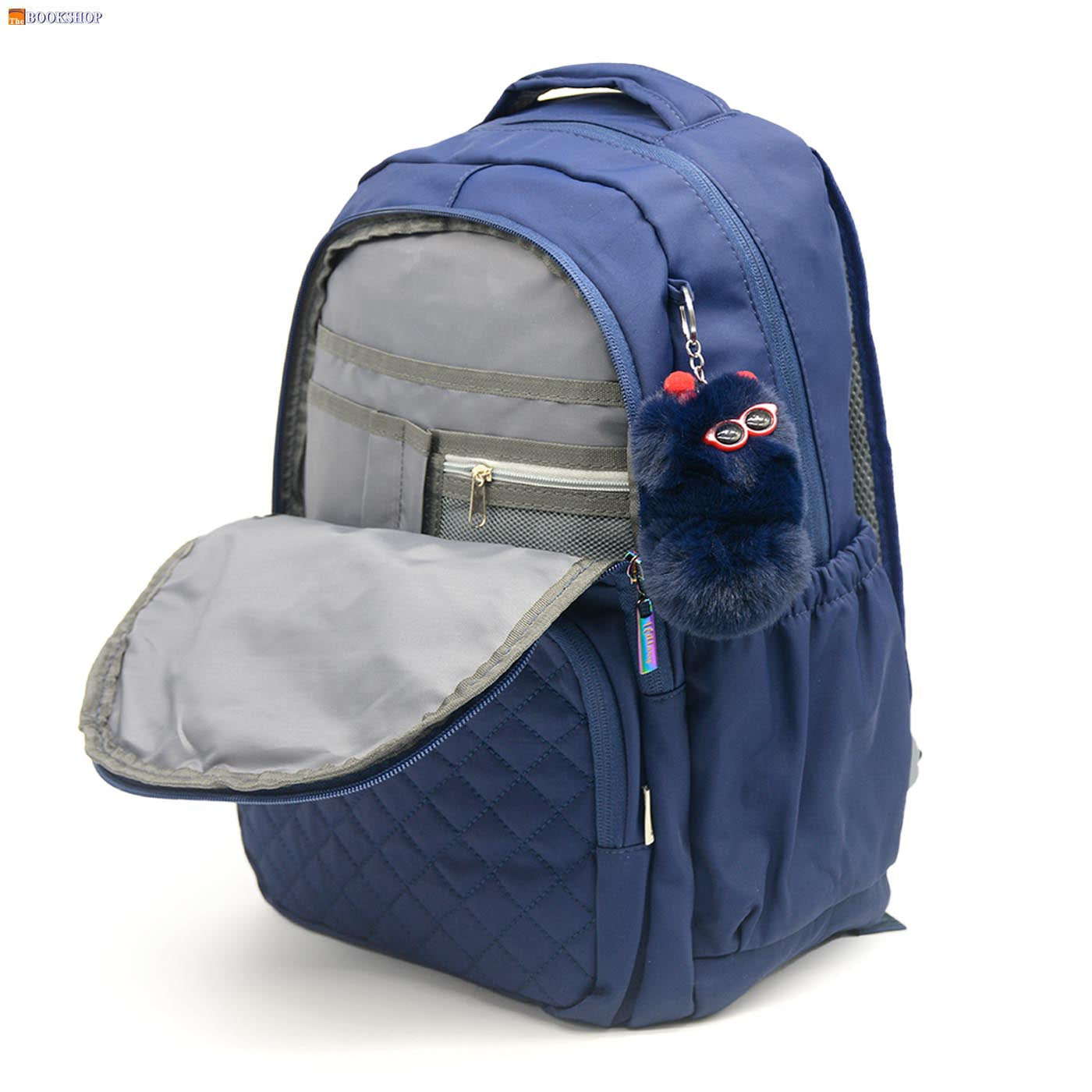 HILLARY BACKPACK 17" W/3 COMPARTMENT-BLUE DES-1