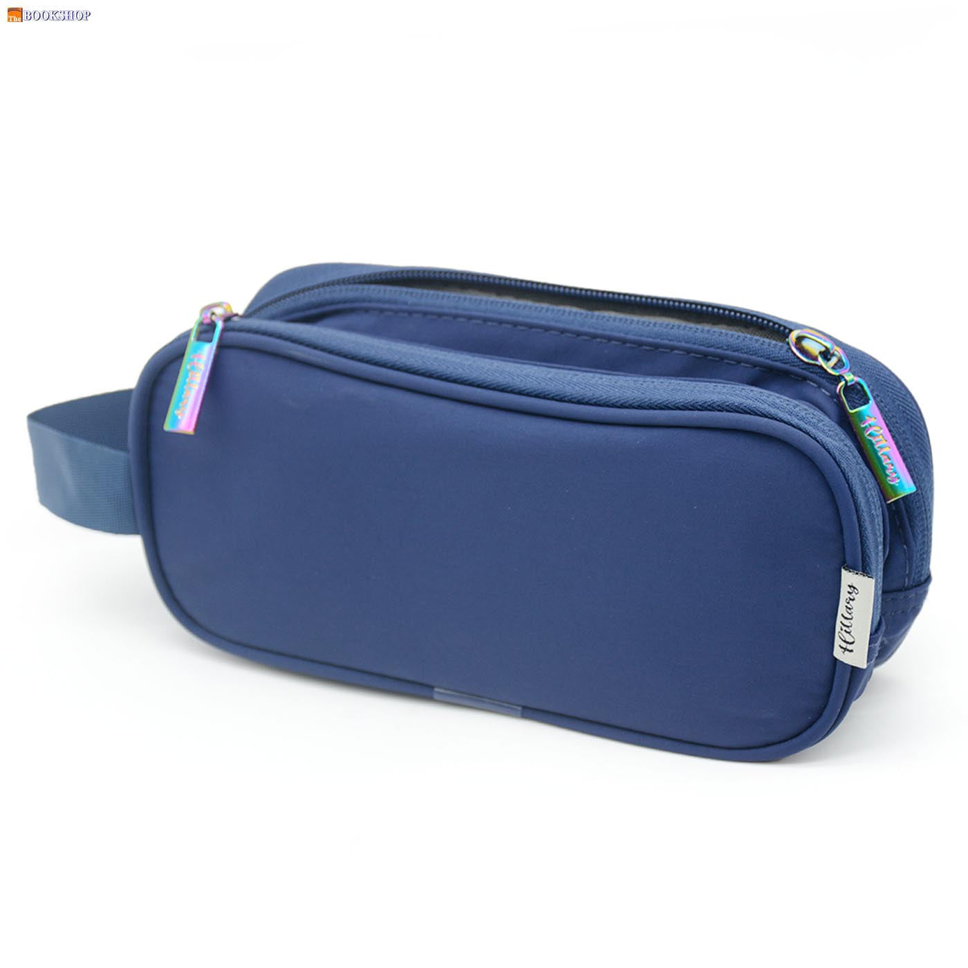 HILLARY RECTANGLE PENCIL CASE-BLUE