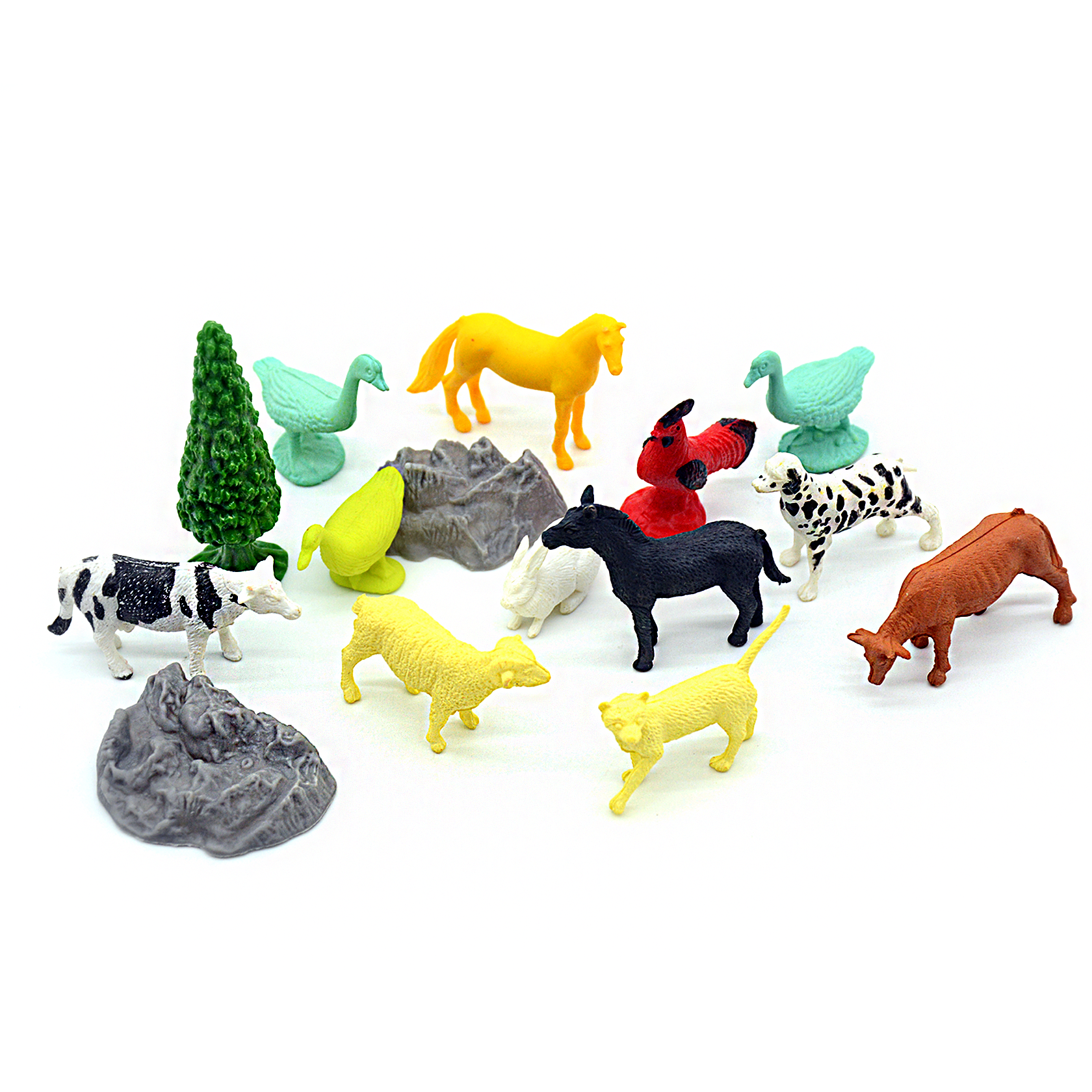 ANIMALS 15PCS IN TUBE
