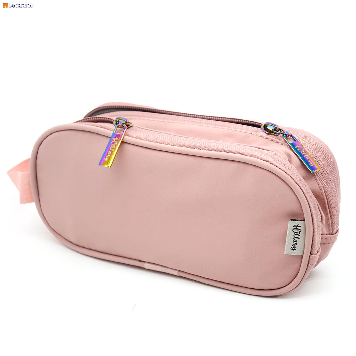 HILLARY RECTANGLE PENCIL CASE-DUSTY ROSE