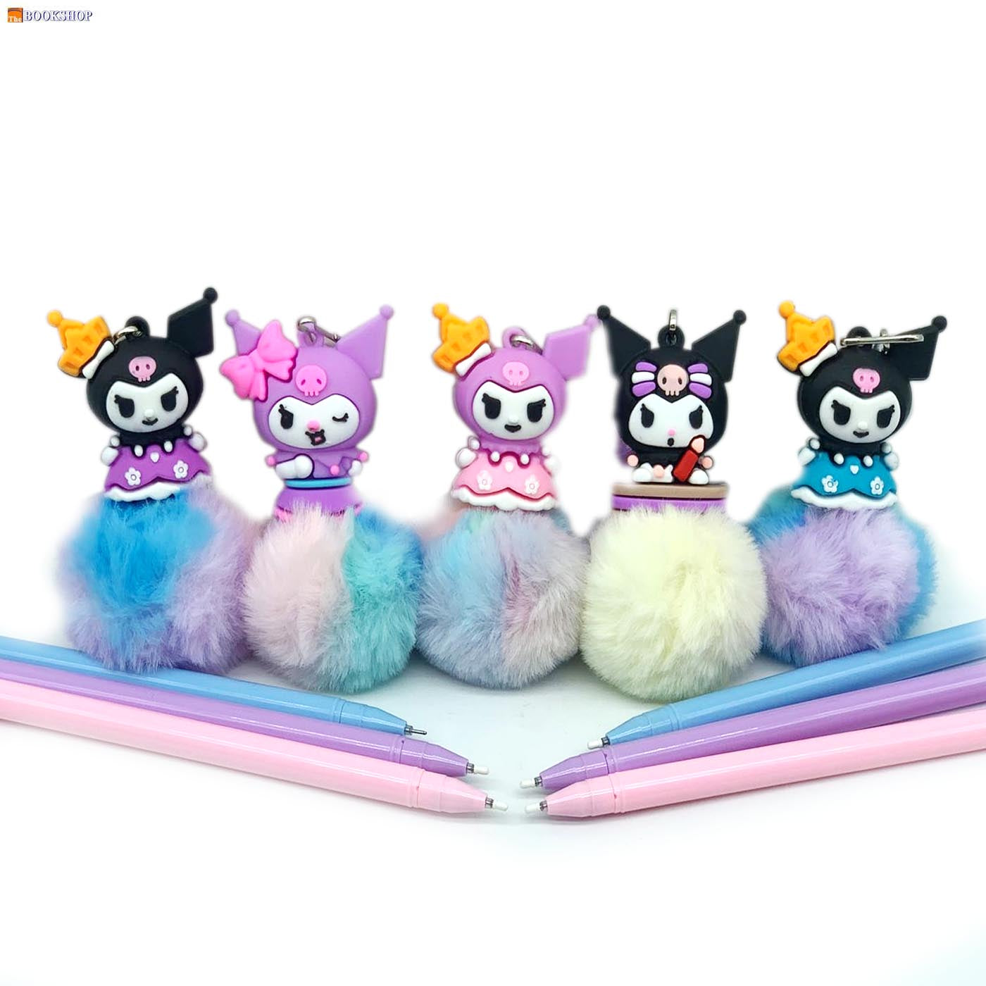 PENDANT PEN W/HAIR BALL KUROMI DESIGN