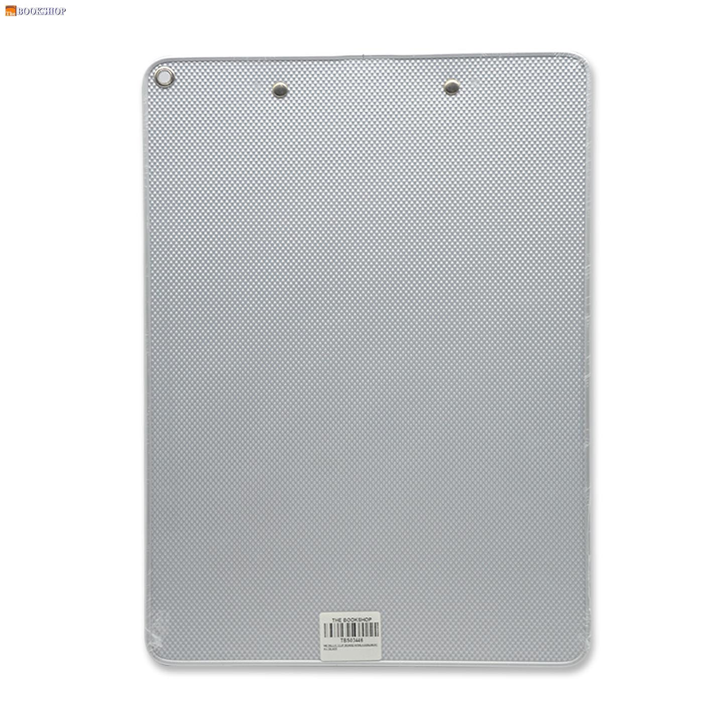METALLIC CLIP BOARD W/MEASUREMENT A4-SILVER