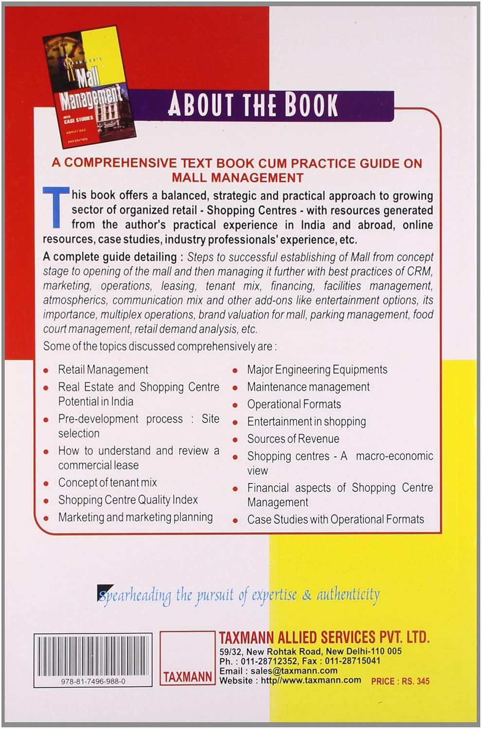 MALL MANAGEMENT WITH/CD