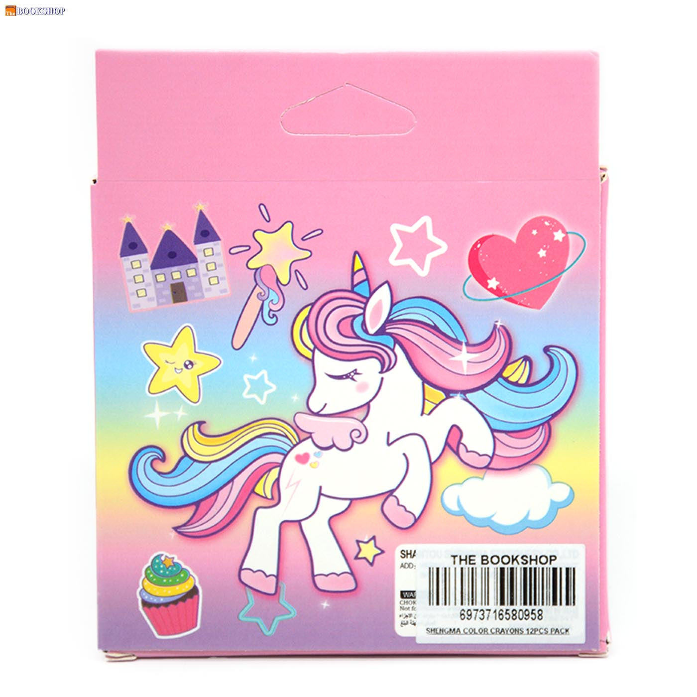 SHENGMA COLOR CRAYONS 12PCS PACK ASSTD