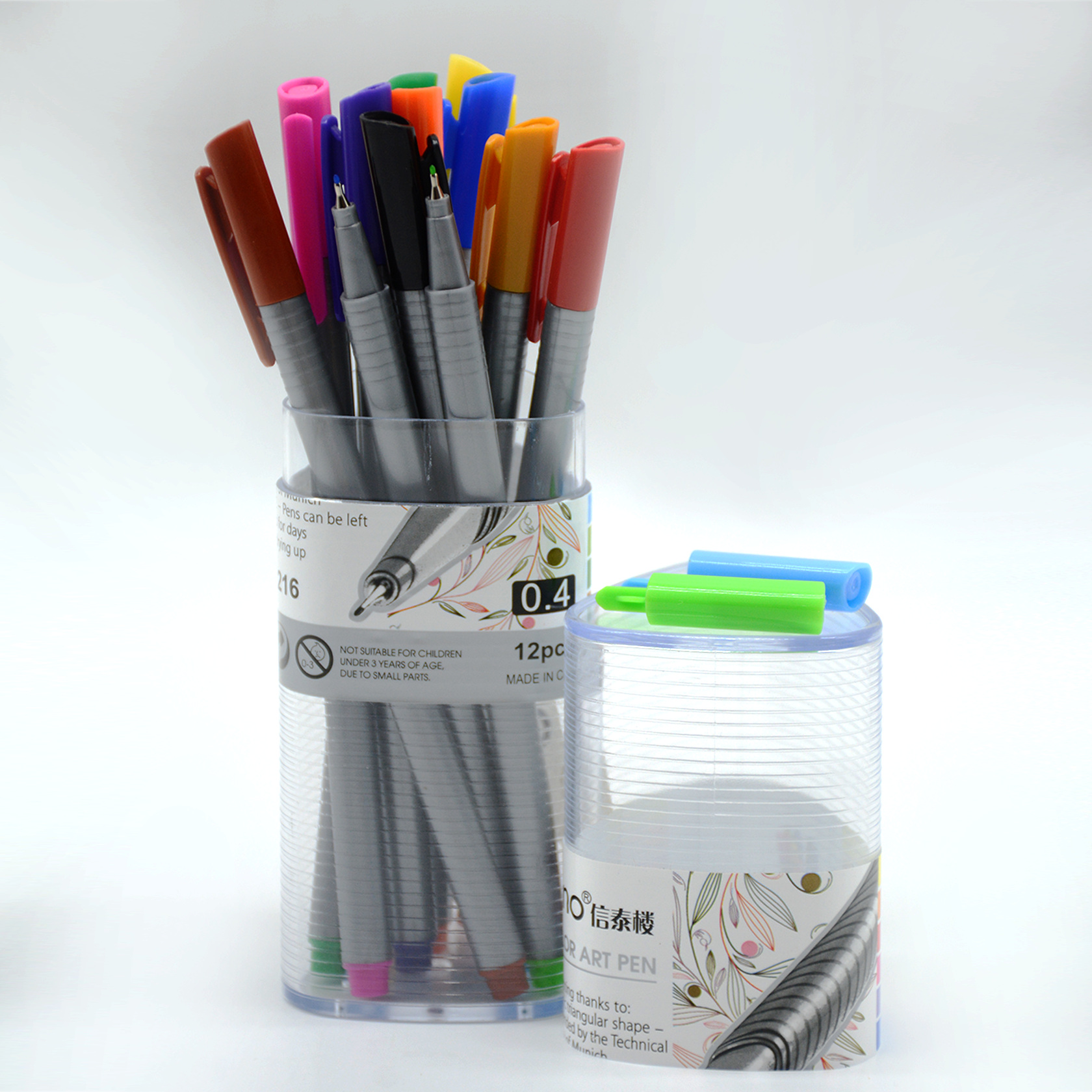 SKYGLORY FINELINER 12PCS TUBE SET