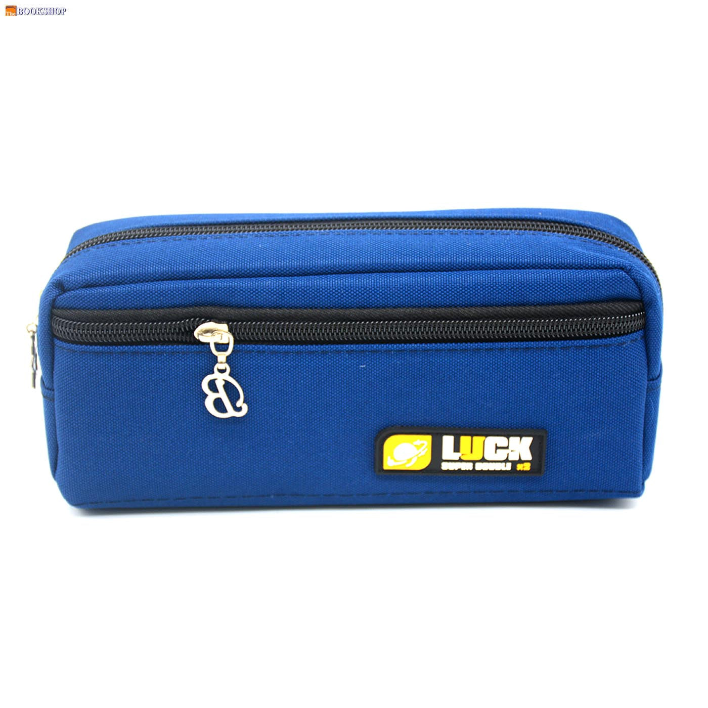 LUCK RECT PENCIL CASE W/2ZIPPER 6759