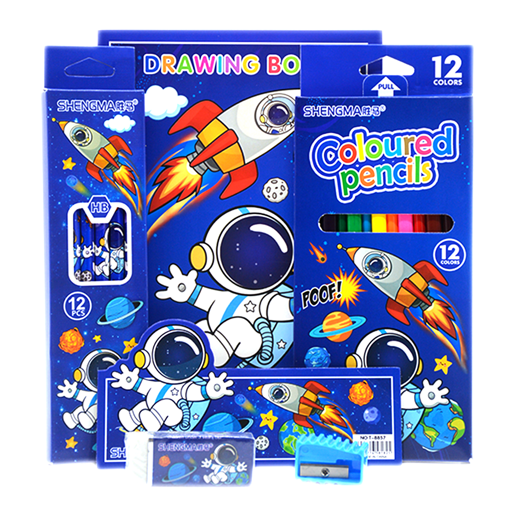 SHENGMA 5 IN1 STATIONERY SET SM-8857