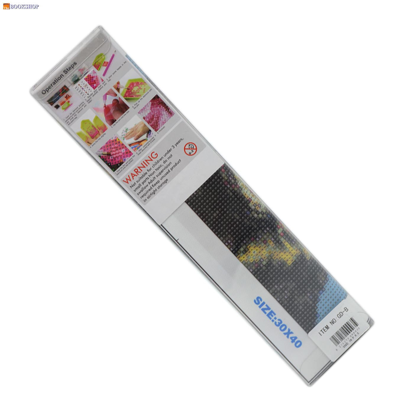 5D DIAMOND ART PAINTING SET 30X40CM ASSTD