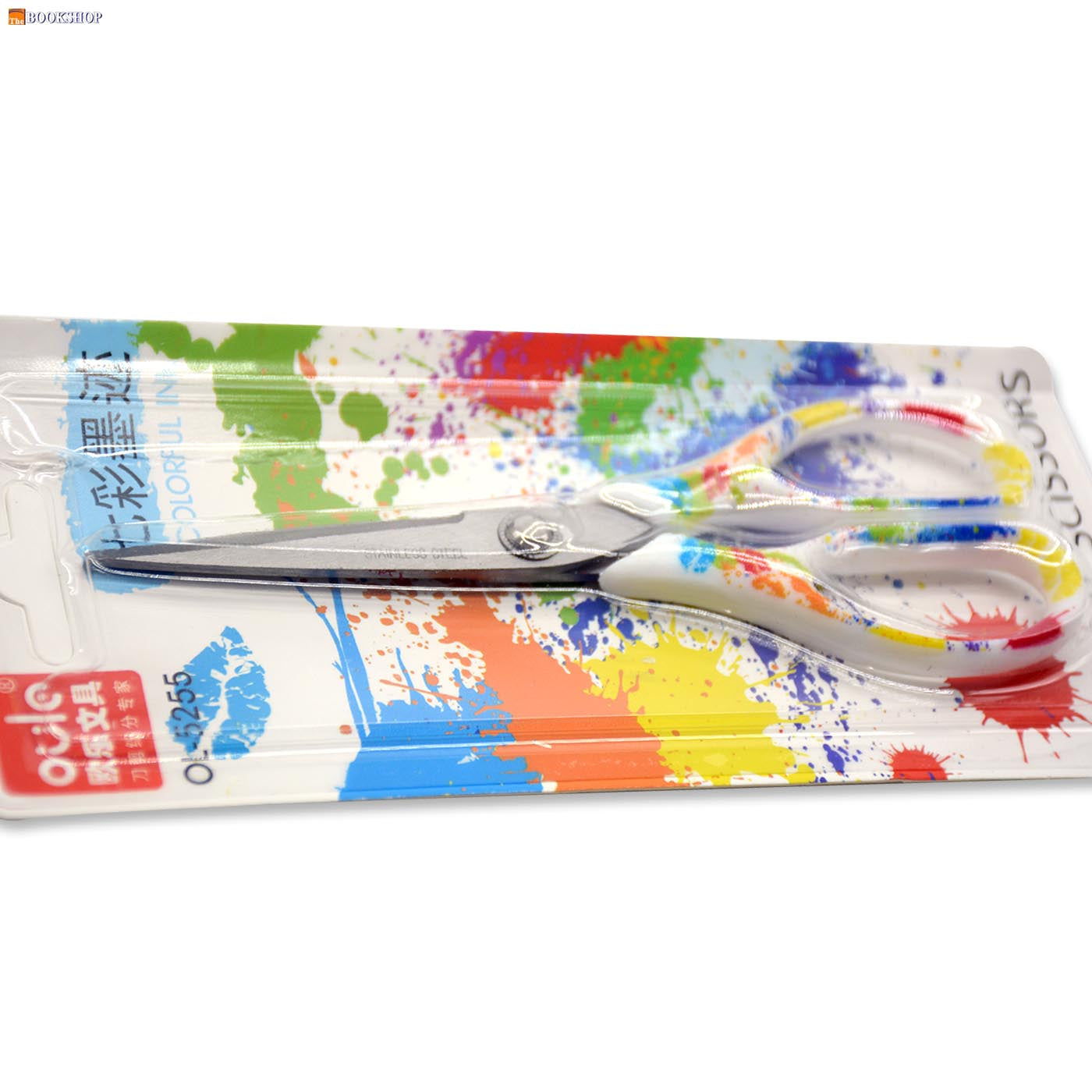 OULE COLORFUL INK STAINLESS STEEL SCISSOR 5.5" OL-5255