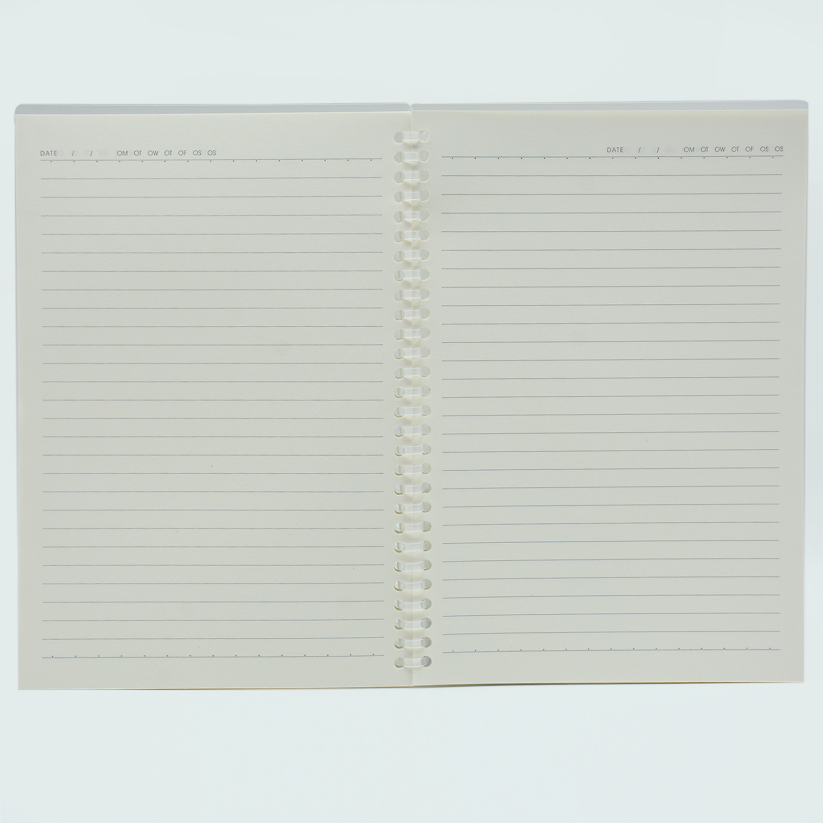 MAXLEAF PP TRANSPARENT COVER SPIRAL NOTEBOOK B5 B570