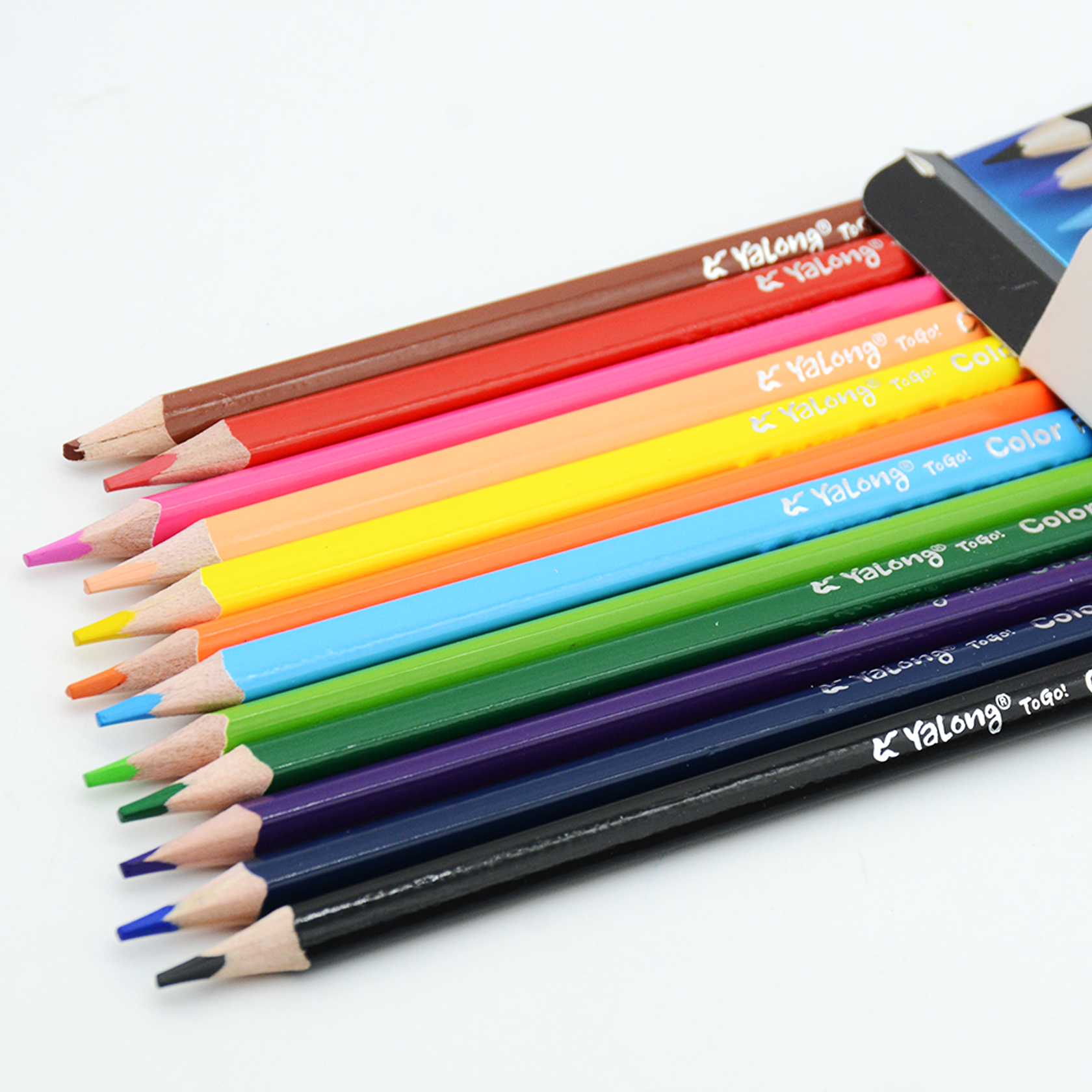 YALONG PROFESSIONAL COLOR PENCIL 12COLOR PACK