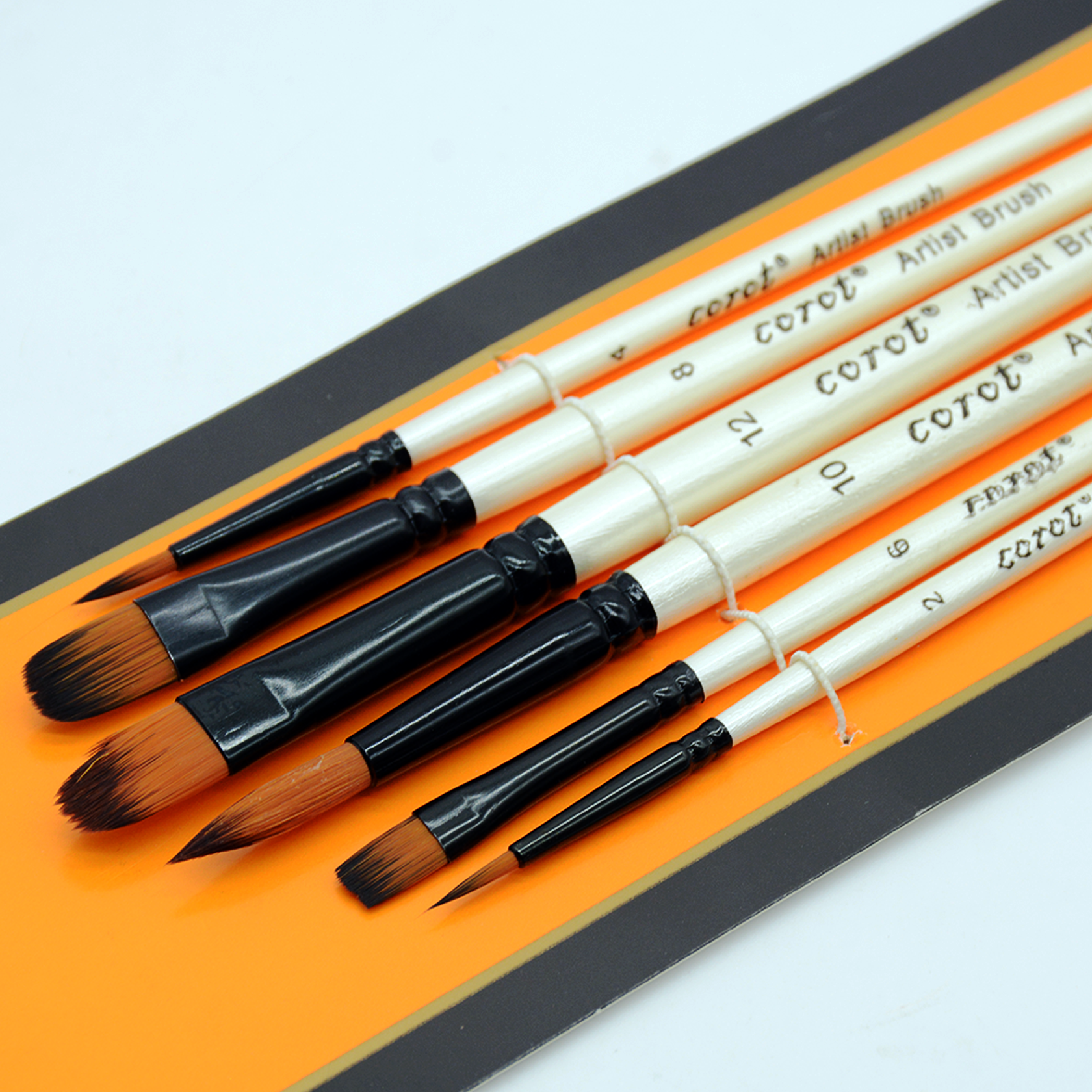 BIANYO COROT ARTIST BRUSH 6PCS PACK KLNLHB0009