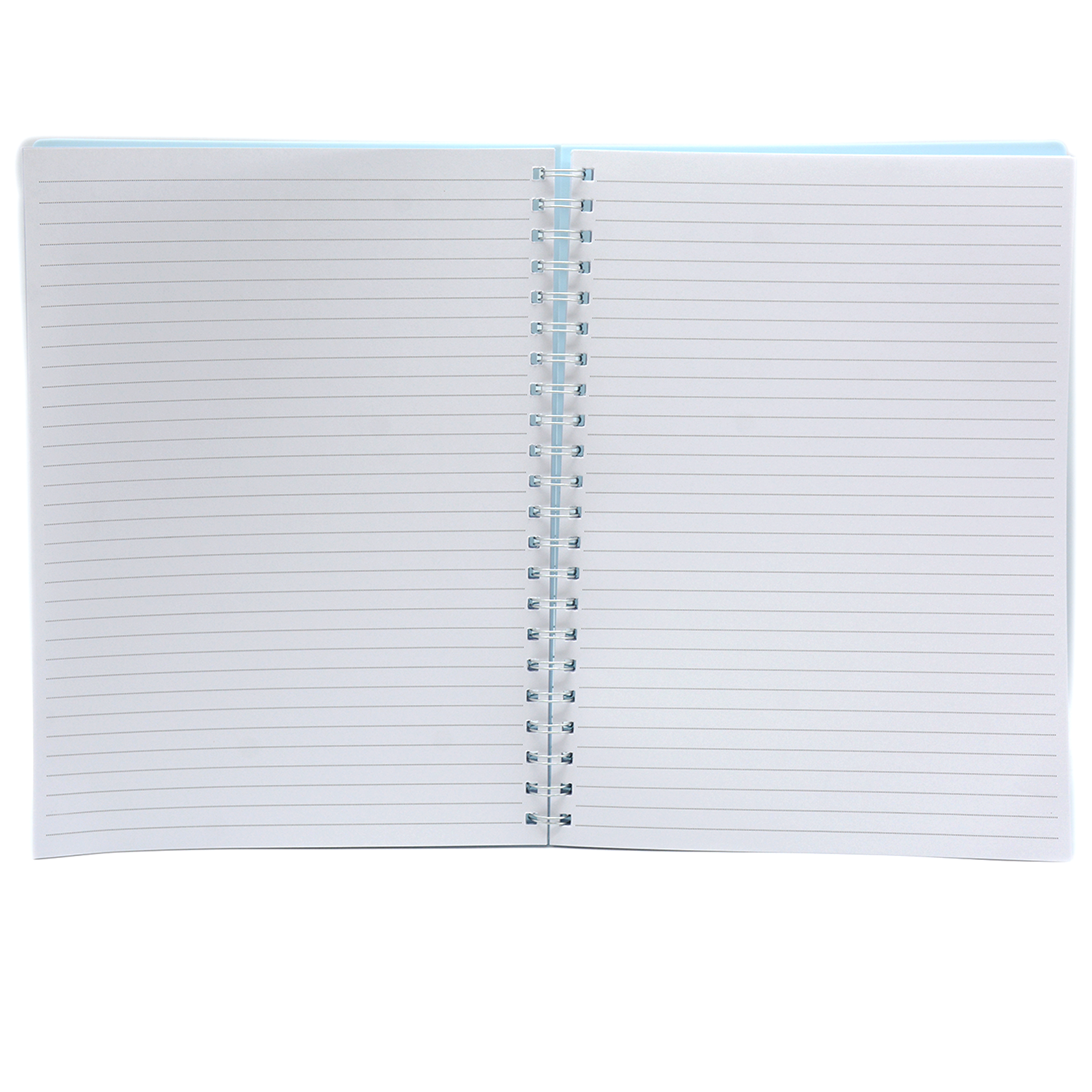 LAMBERT PP COVER SPIRAL 1LINE NOTE BOOK A4 100SH LIGHT BLUE