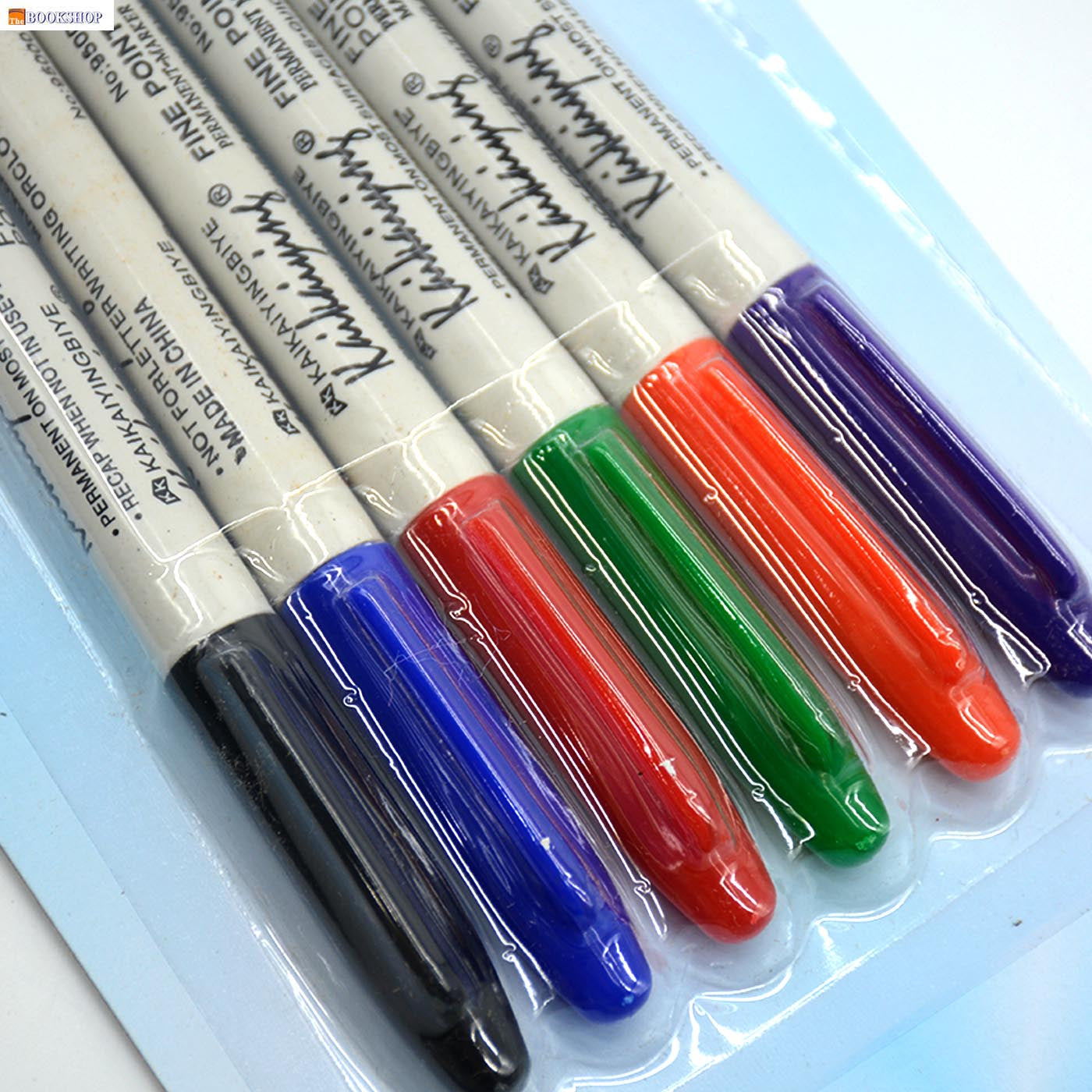 CHENYUN/YUE CAI PERMANENT MARKER BOLD POINT 6COLOR طقم اقلام فلوماستر دائمة _ 6 لون