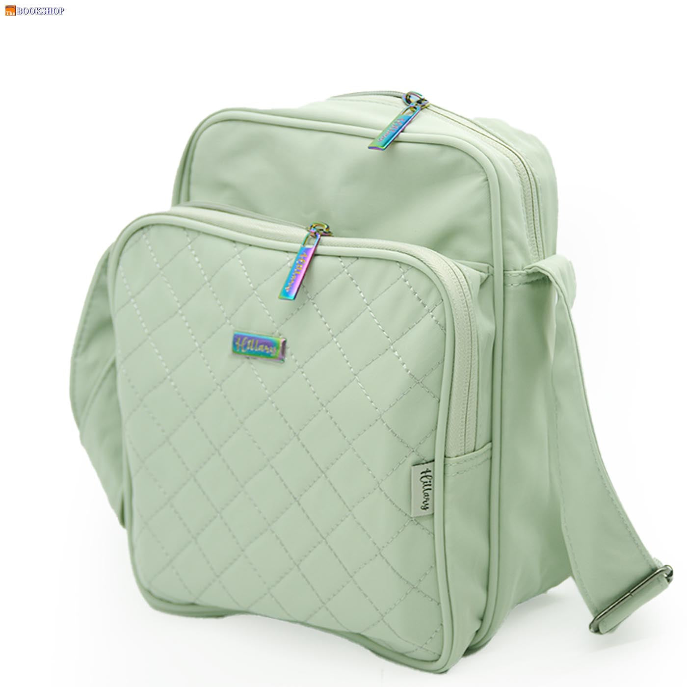 HILLARY SHOULDER LUNCH BAG-LIGHT GREEN DES-1