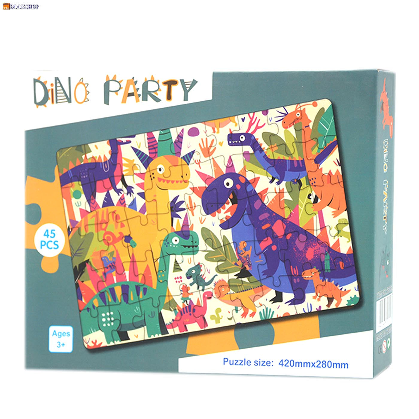 JIGSAW PUZZLE 45PIECES 42X28CM ASSTD