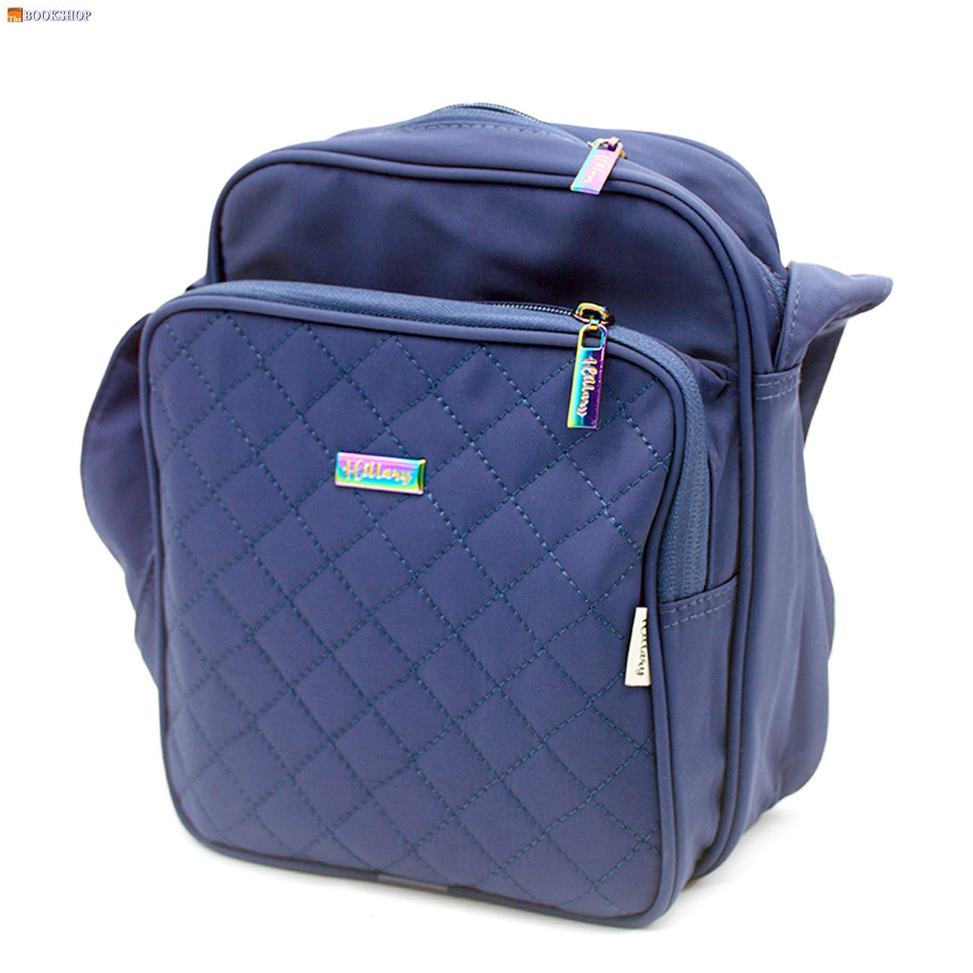 HILLARY SHOULDER LUNCH BAG-BLUE DES-1