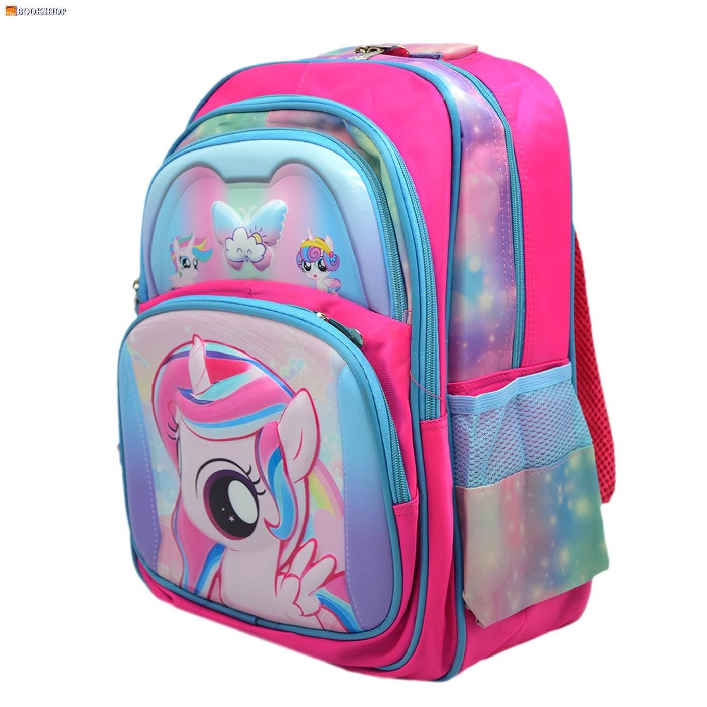 YONGJIAN UNICORN 3D EMBOSSED BACKPACK 16"
