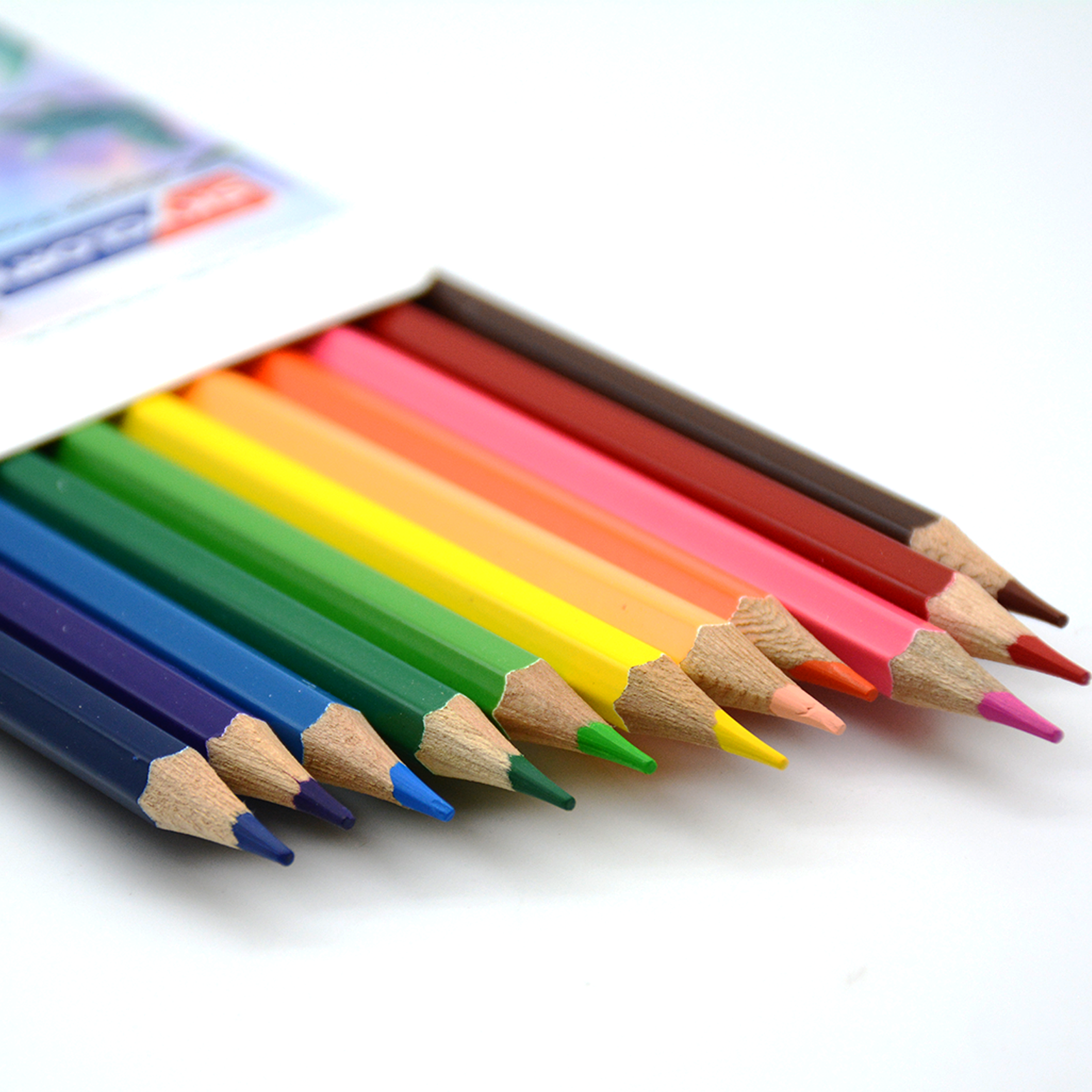 SKYGLORY COLOR PENCIL 12COLORS PKT