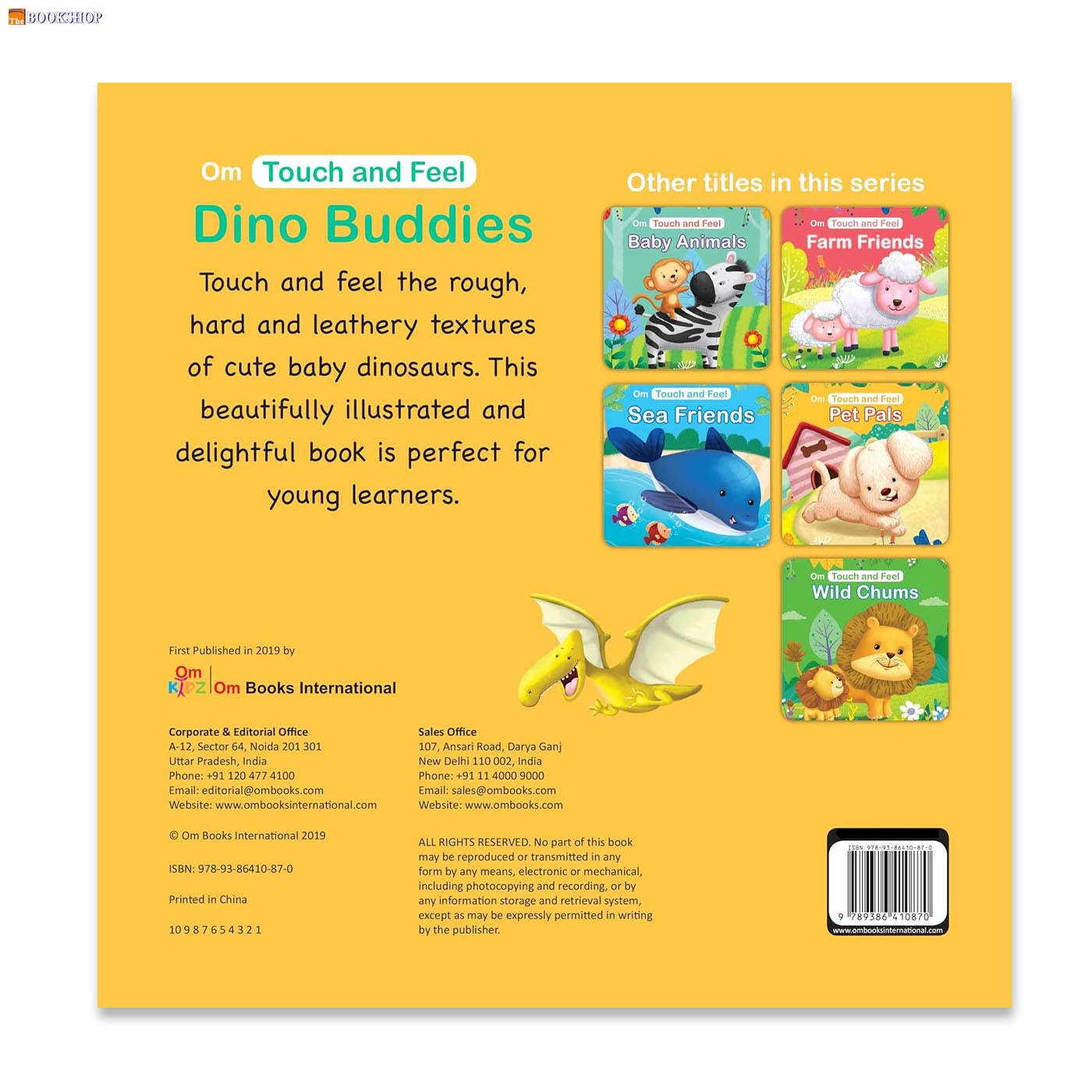 OM:TOUCH AND FEEL DINO BUDDIES