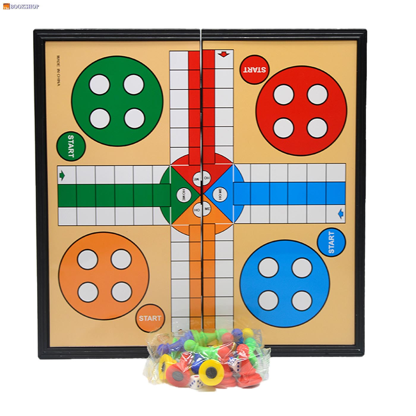 LUDO BRAIN GAME W/MAGNET 30X30CM
