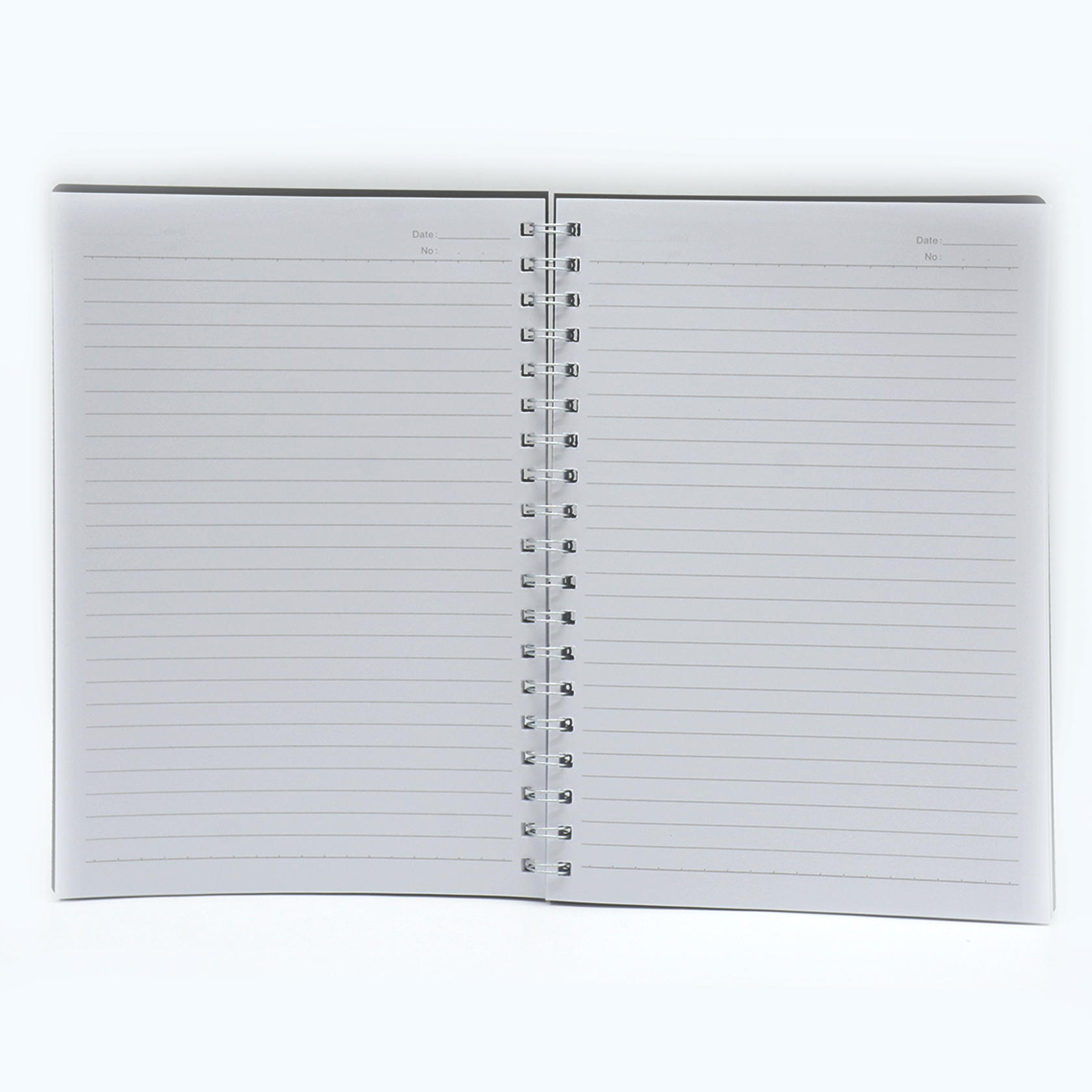 LAMBERT PP COVER SPIRAL 1LINE NOTE BOOK A4 100SH-BLACK