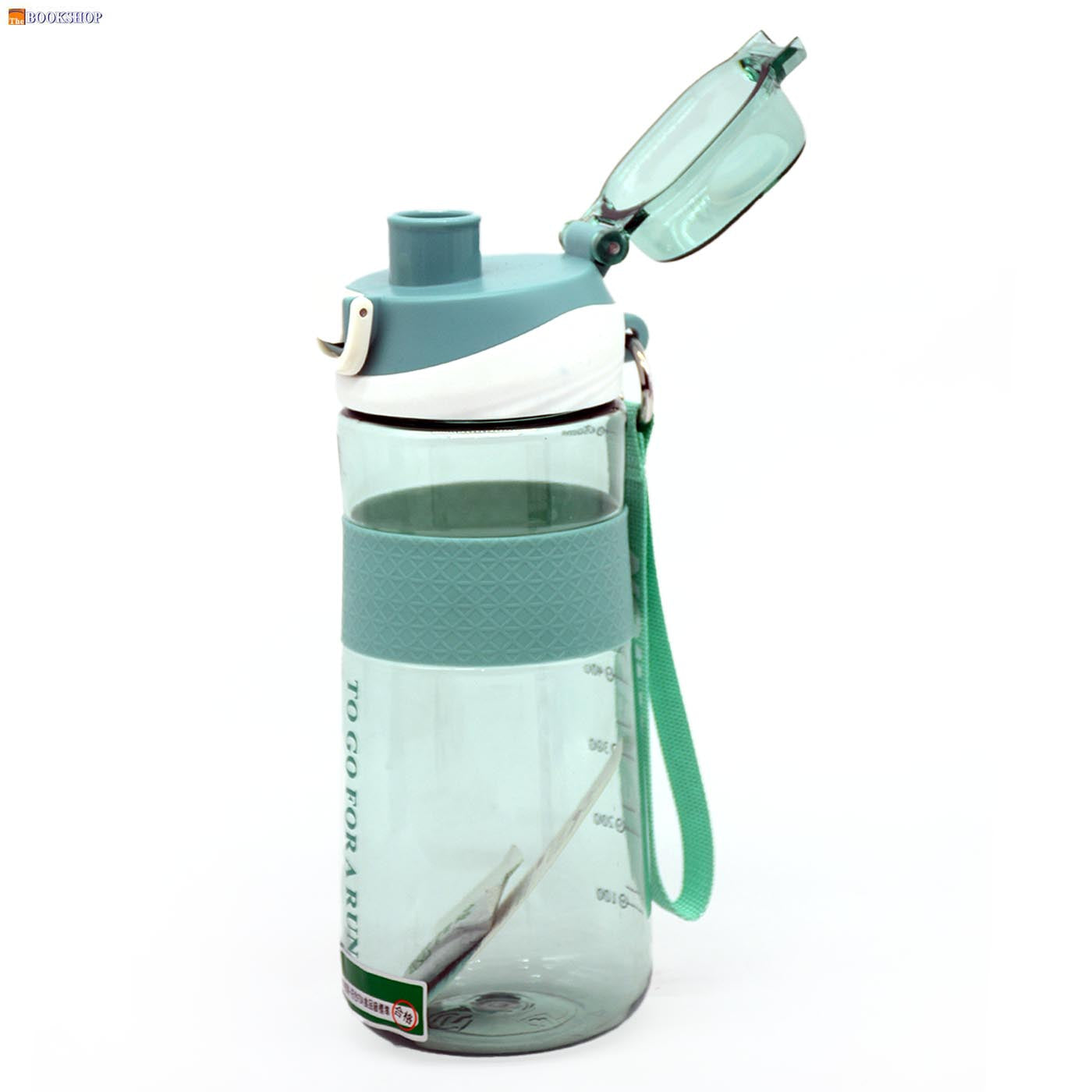 FASHION SPORTS TRANSPARENT WATER BOTTLE 650ML 6073-ASSTD