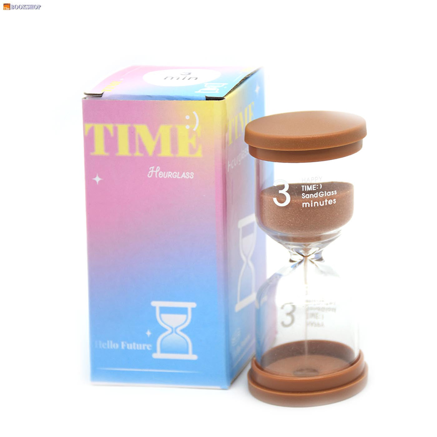HOUR GLASS/SAND TIMER-3MINUTES ASSTD