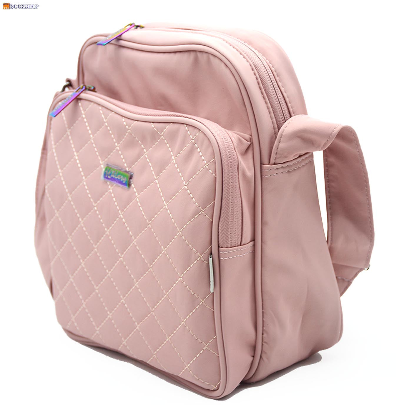 HILLARY SHOULDER LUNCH BAG-DUSTY ROSE DES-1