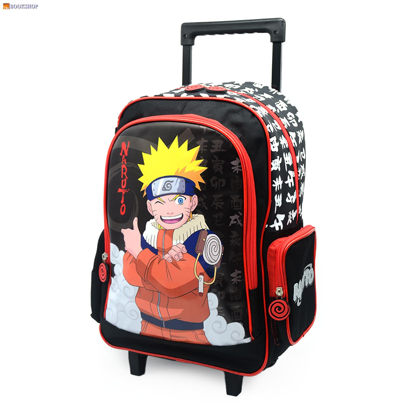 NARUTO TROLLEY BAG 16" W/2COMP