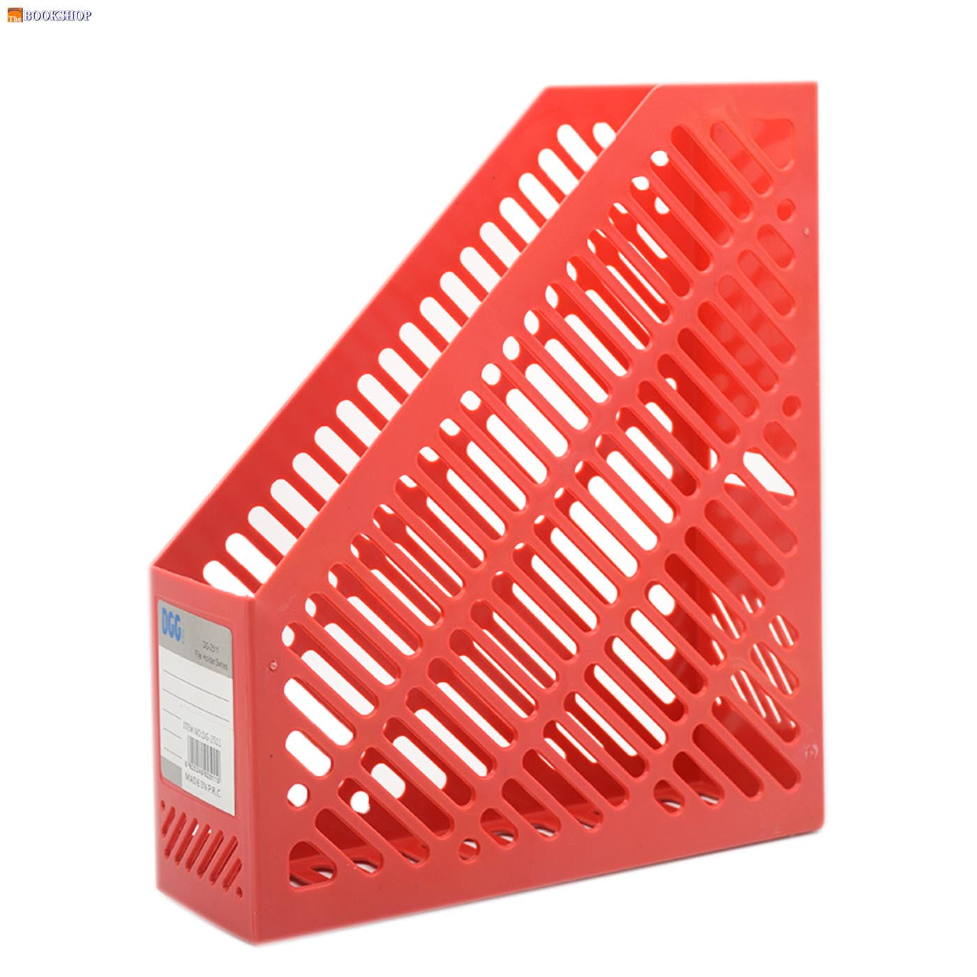 DGG PLASTIC FILE HOLDER DG-2511-RED