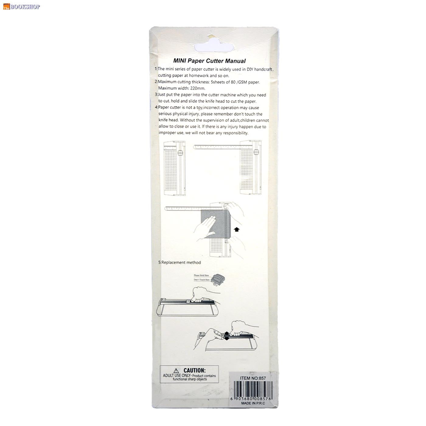 MINI PAPER CUTTER A5 857