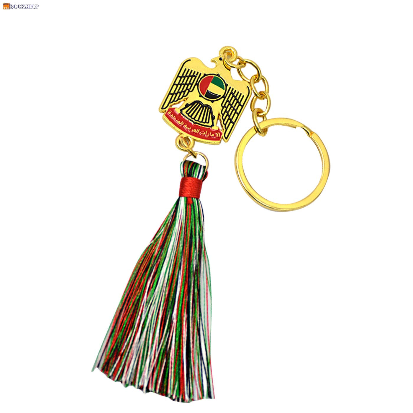 UAE FALCON W/UAE COLOR TASSEL KEYCHAIN