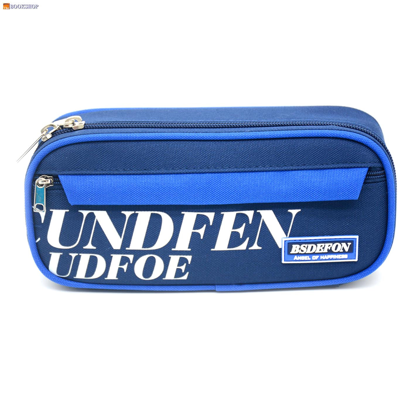 RECTANGLE PENCIL CASE POUCH W/3ZIPPER 21.5X6X8.5CM 1531