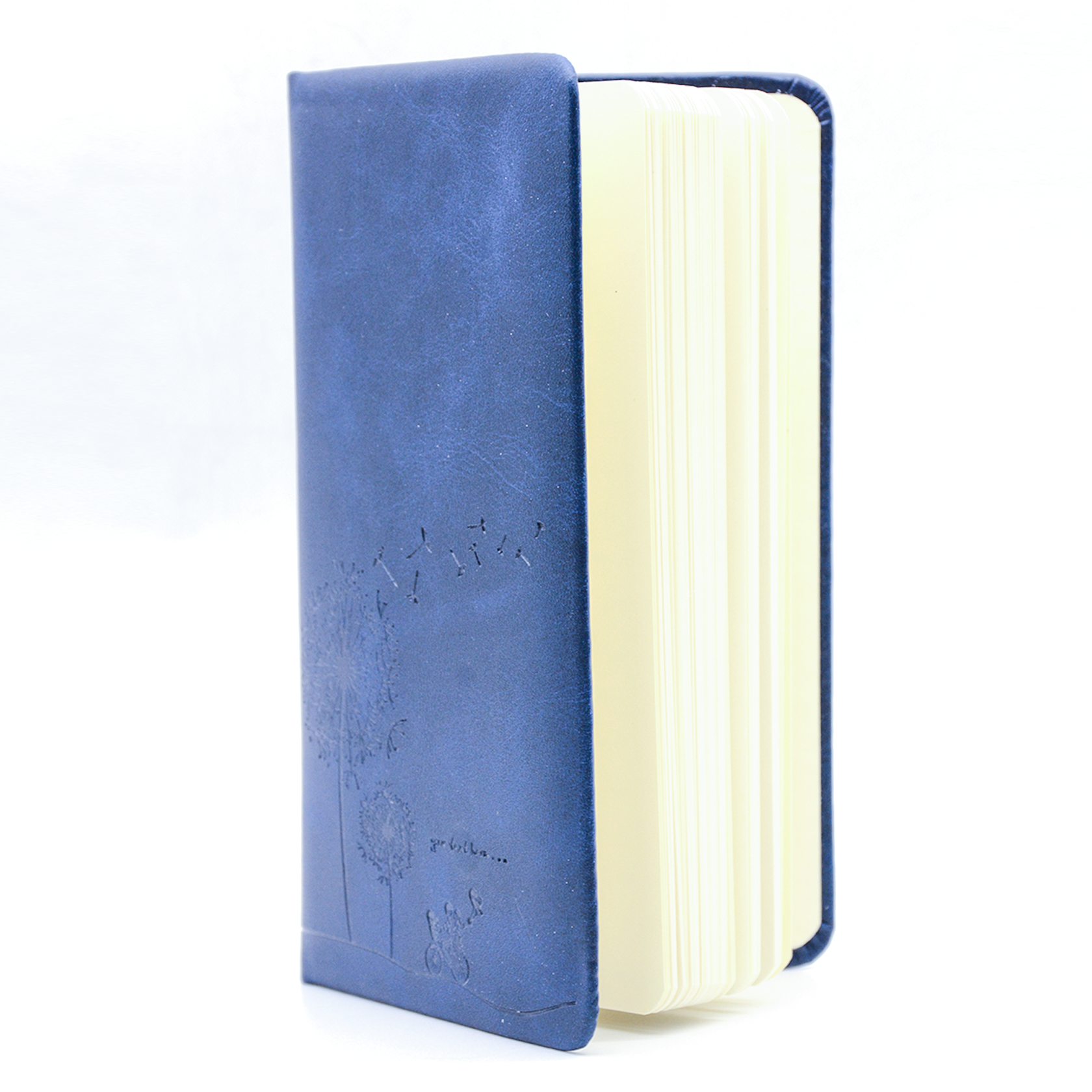 LEATHER PU COVER 144SHT NOTE BOOK 48K 18X10CM