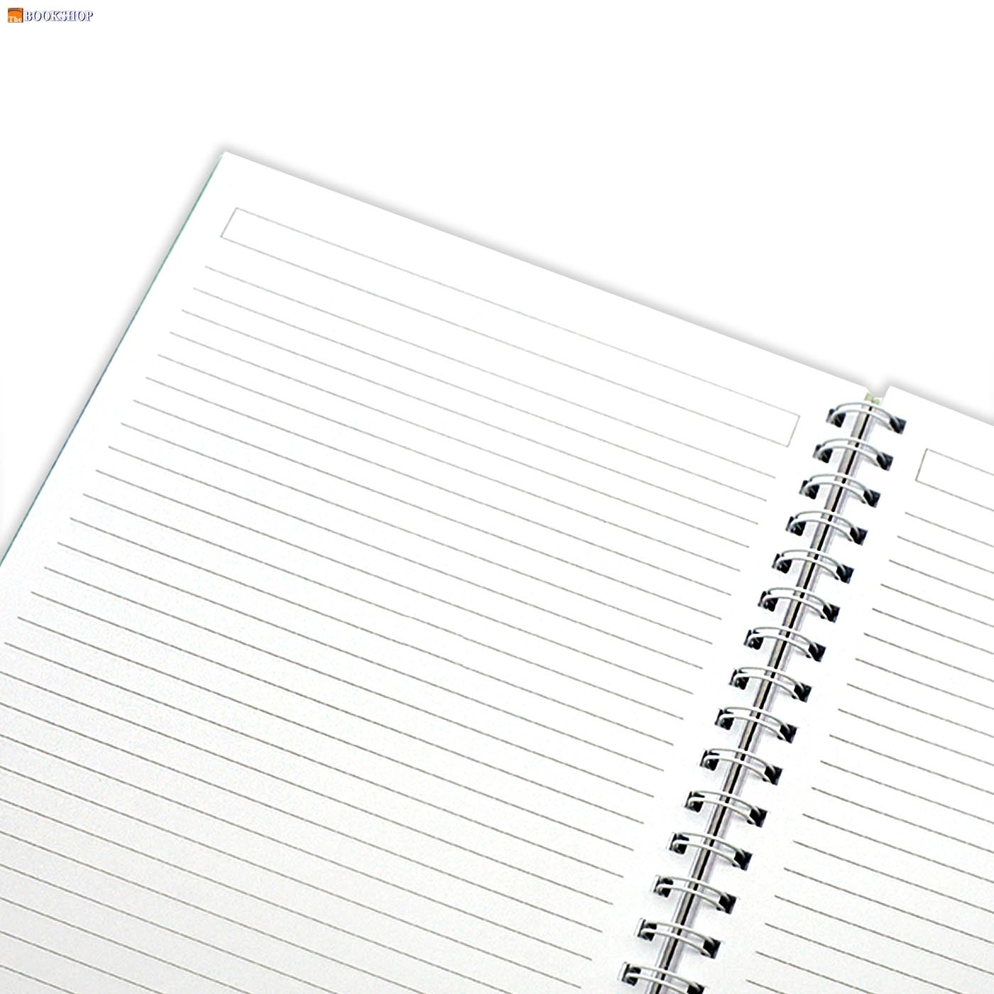 HARD COVER SPIRAL 1LINE NOTEBOOK 70G 80SHT A5 A5-4