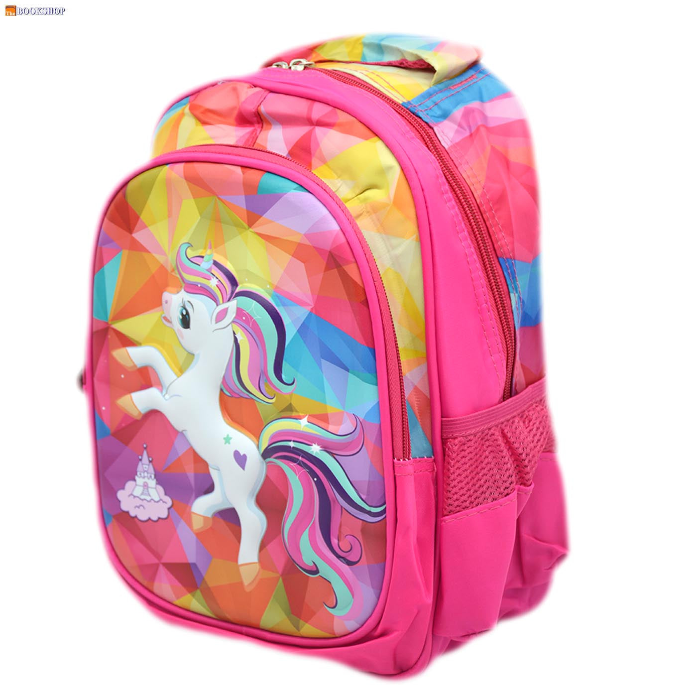 EMBOSSED MINI BACKPACK 13" 1833-UNICORN