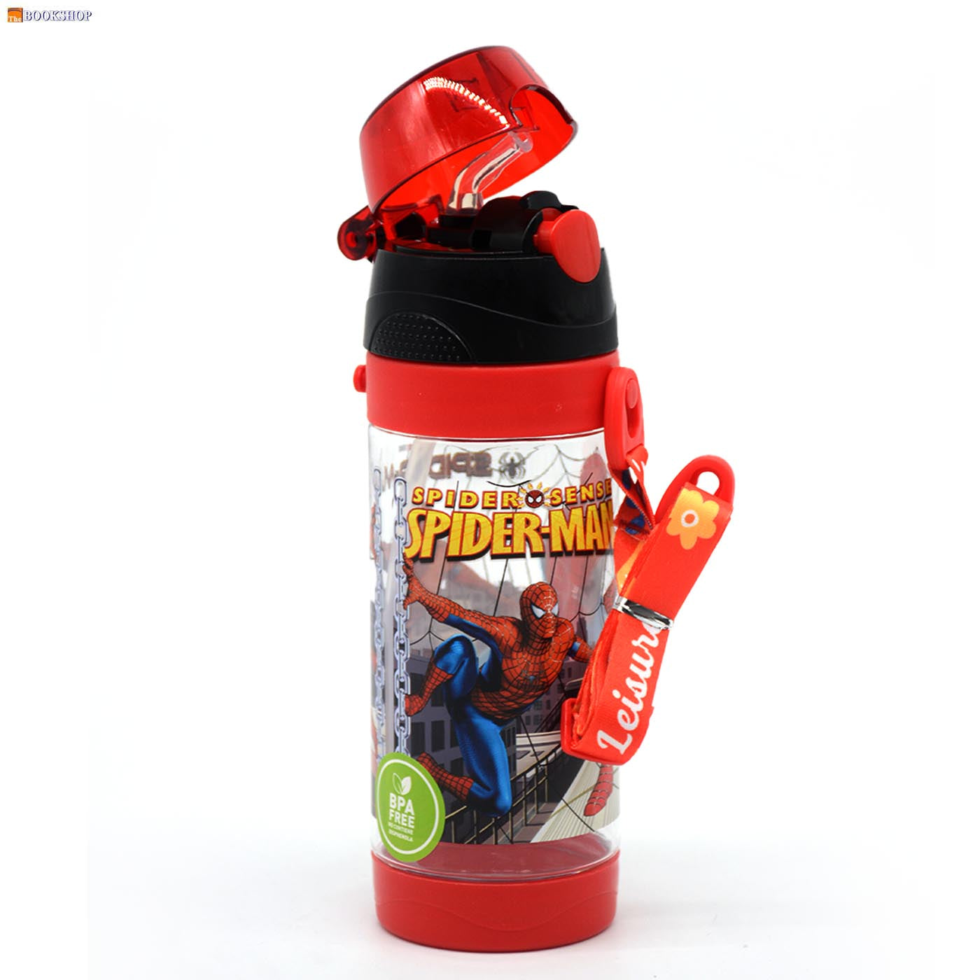 PLASTIC WATER BOTTLE 550ML 5002- ASSTD CHARACTER