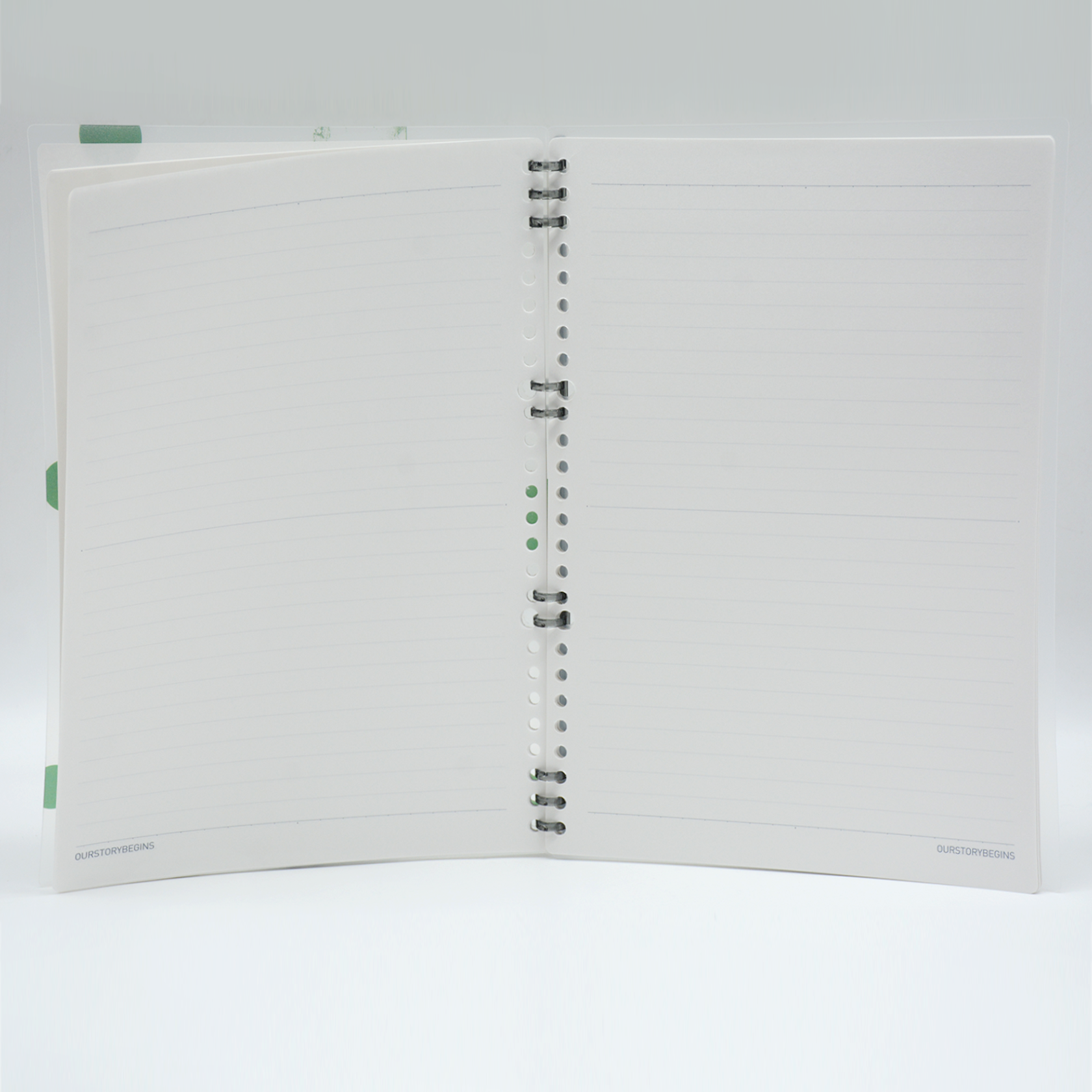OURSTORYBEGINS PP COVER SPIRAL NOTEBOOK B5 ASSTD
