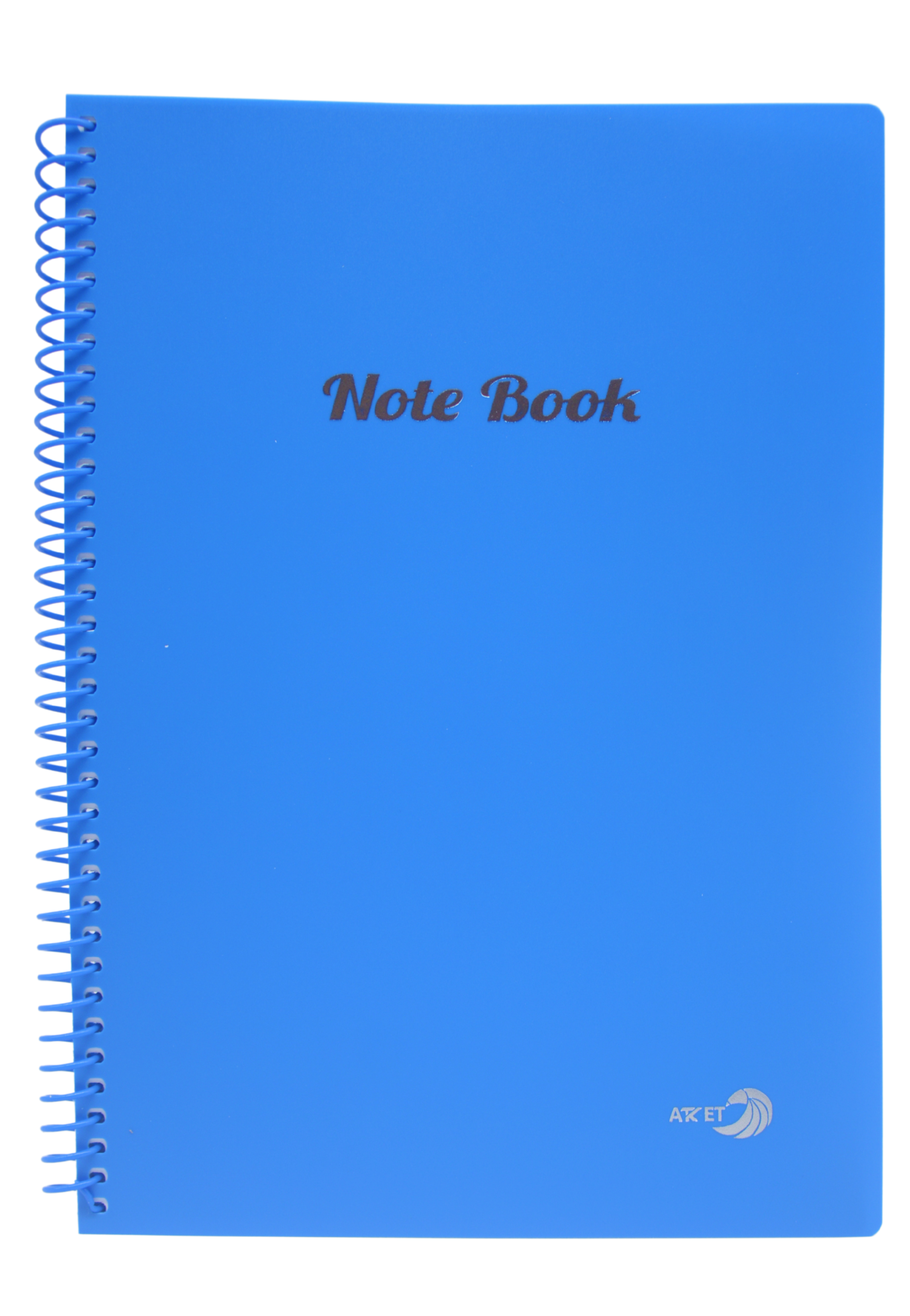 ATKET PP SPIRAL NOTEBOOK 1LINE 100SHT A4 ASSTD