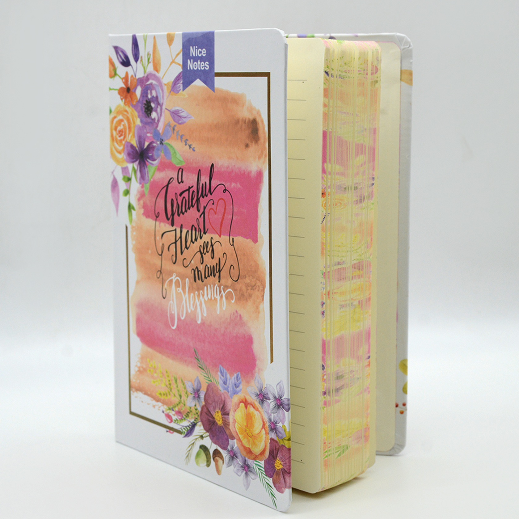 HARD COVER NOTEBOOK W/ELASTIC CLOSURE A5 AA0614-7