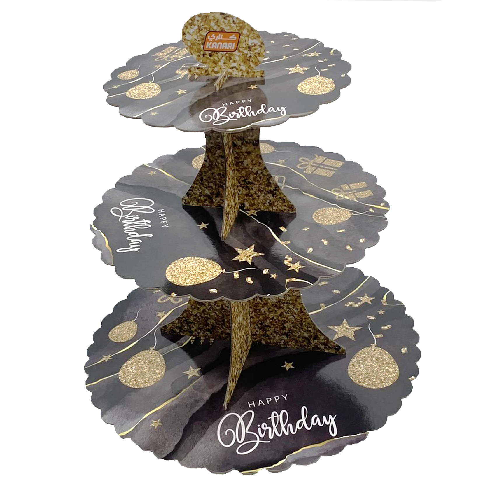 KANARI CUP CAKE STAND 3LAYER HBD 90885-0005