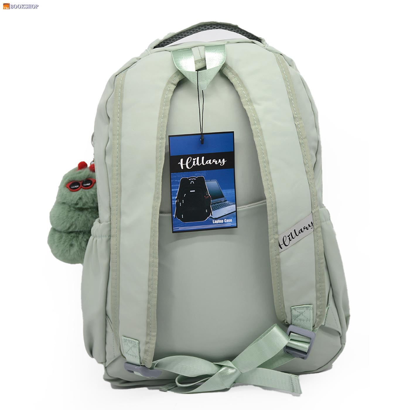 HILLARY BACKPACK 17" W/3 COMPARTMENT-LIGHT GREEN DES-2