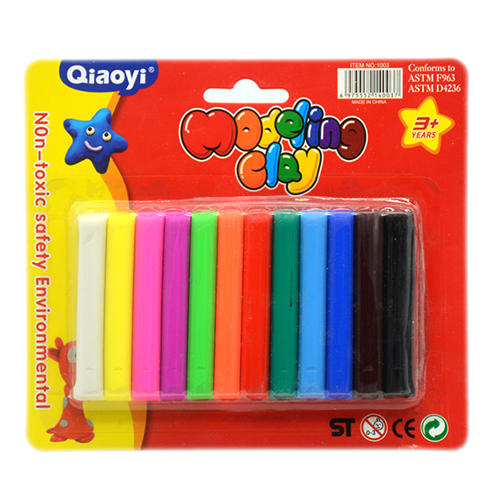 12COLOR MODELING CLAY