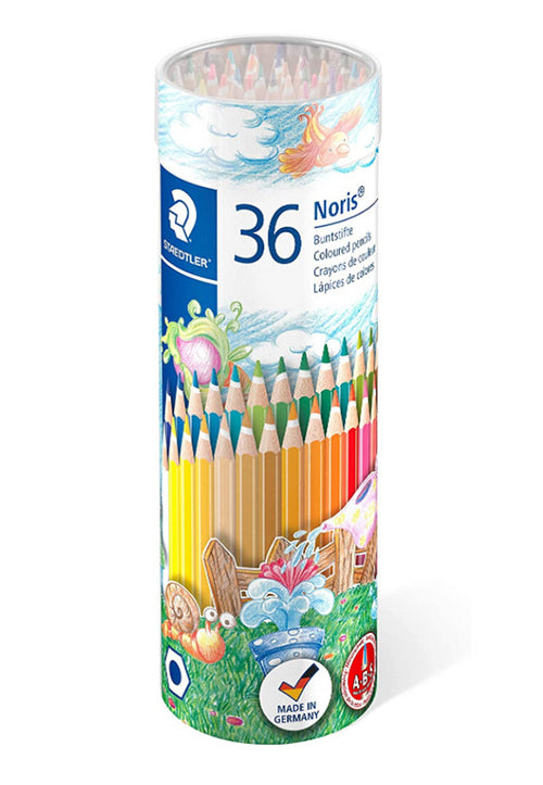 STAEDTLER NORIS COLOUR PENCIL CYLINDER 36COL