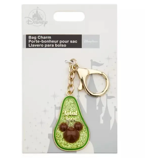 DISNEY AVOCADO KEYCHAIN