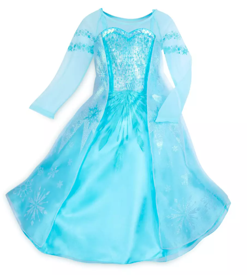 DISNEY PRINCESS ELSA FROZEN KIDS COSTUME-5-6 AGES