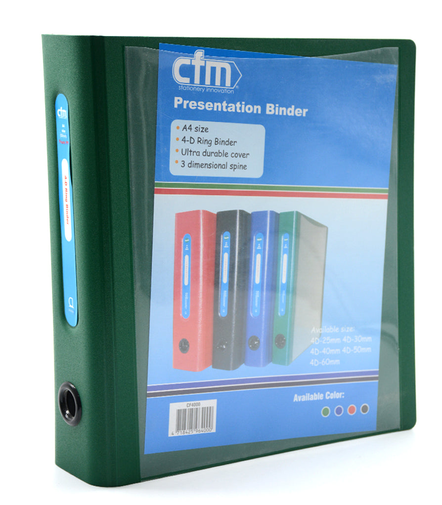 CFM PRESEN.RING BINDER 50MM 4R / ملف بلاستيكي 4 حلقة