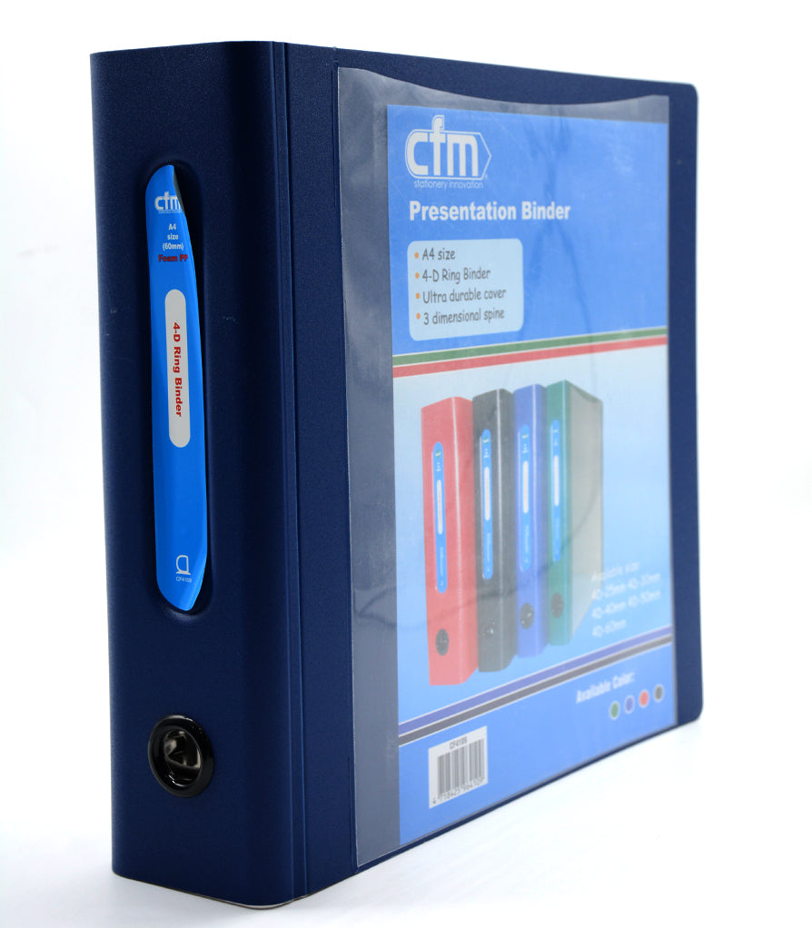 CFM PRSNTN BINDER 60MM 4R A4